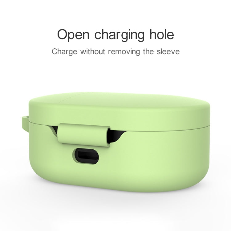 For Xiaomi Redmi AirDots & Xiaomi AirDots Youth Version Earphone Silicone Protective Case with Hook