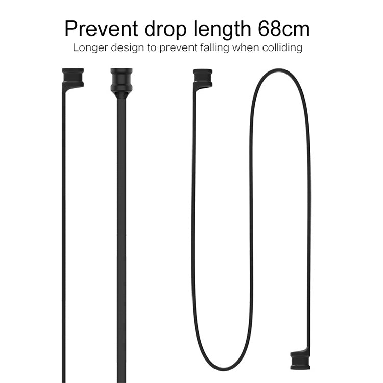 For Xiaomi Air 3 in 1 Earphone Silicone Protective Case + Anti-lost Rope + Hook Set