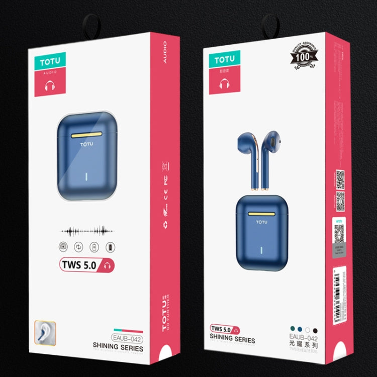 TOTUDESIGN EAUB-042 Shining Series Bluetooth 5.0 TWS Noise Cancelling Wireless Bluetooth Earphone