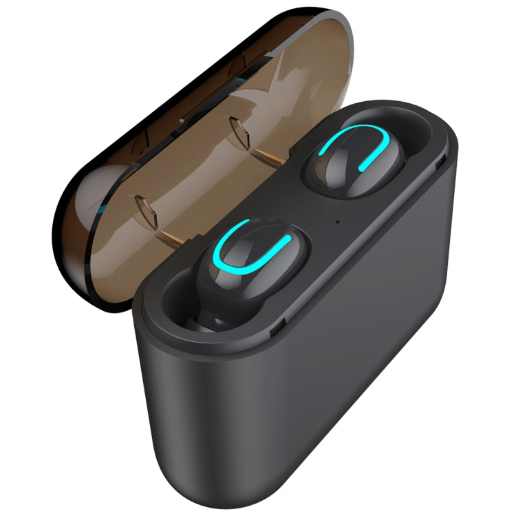 HBQ-Q32 TWS Bluetooth 5.0 Binaural Stereo Wireless Sports Bluetooth Earphone with Charging Box