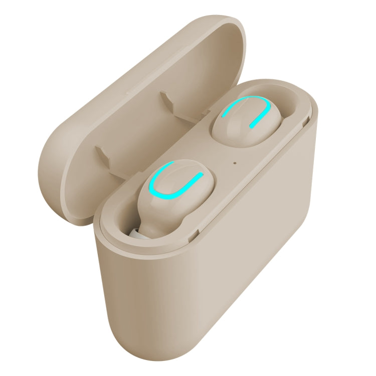 HBQ-Q32 TWS Bluetooth 5.0 Binaural Stereo Wireless Sports Bluetooth Earphone with Charging Box