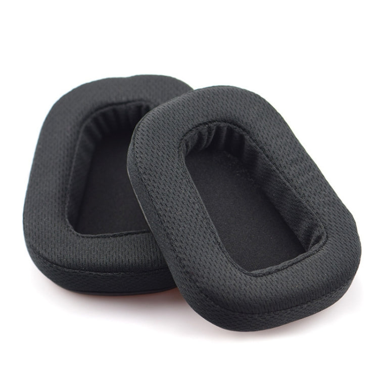 2 PCS For Logitech G633 G933 Earphone Cushion Cover Earmuffs Replacement Earpads with Mesh