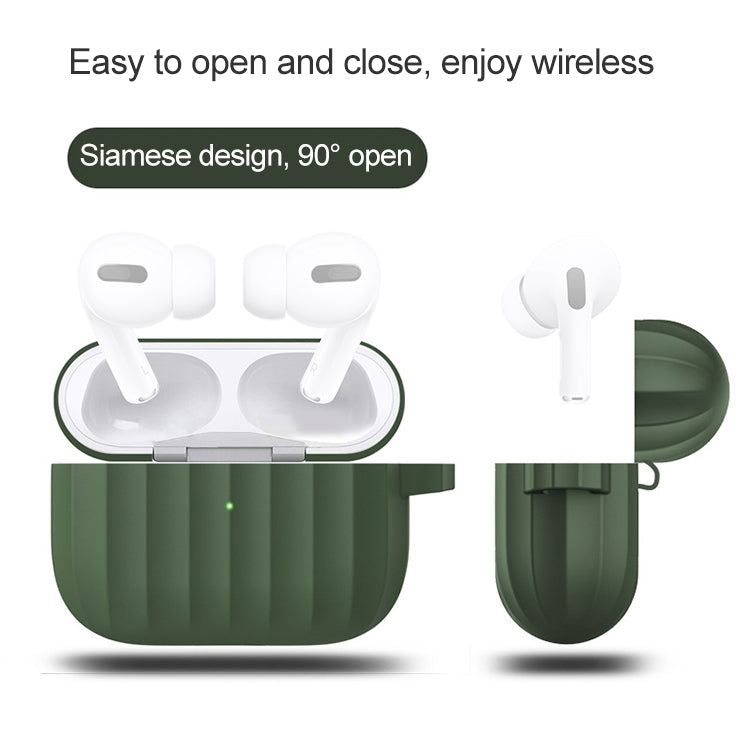 For AirPods Pro Silicone Wireless Earphone Protective Case Storage Box