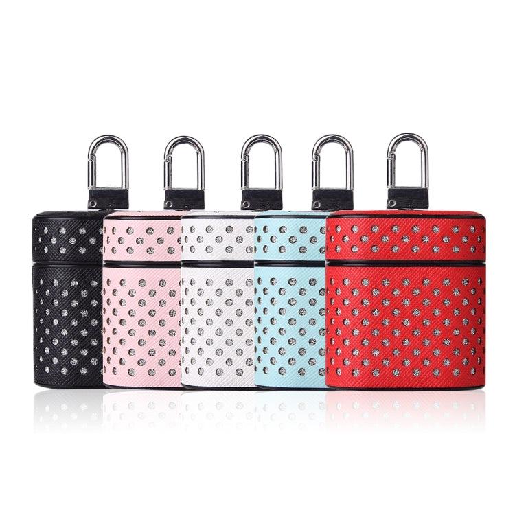 Ball Dot Flashing PU Leather + PC Wireless Bluetooth Earphone Protective Case for Huawei Bluetooth Earphone, with Metal Buckle