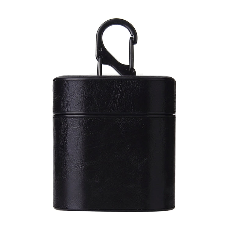 Business Retro Style PU Leather + PC Wireless Bluetooth Earphone Protective Case for Huawei Bluetooth Earphone, with Metal Buckle