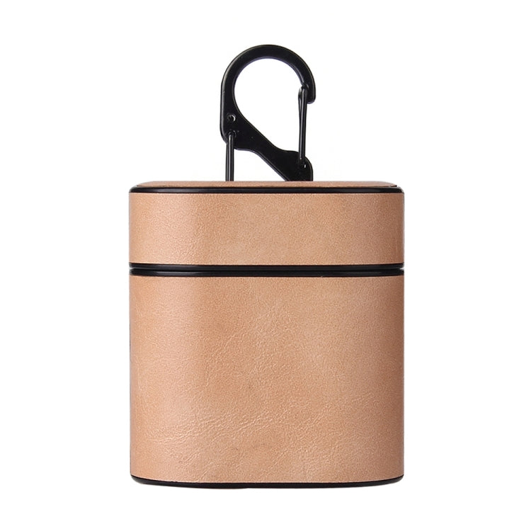 Business Retro Style PU Leather + PC Wireless Bluetooth Earphone Protective Case for Huawei Bluetooth Earphone, with Metal Buckle