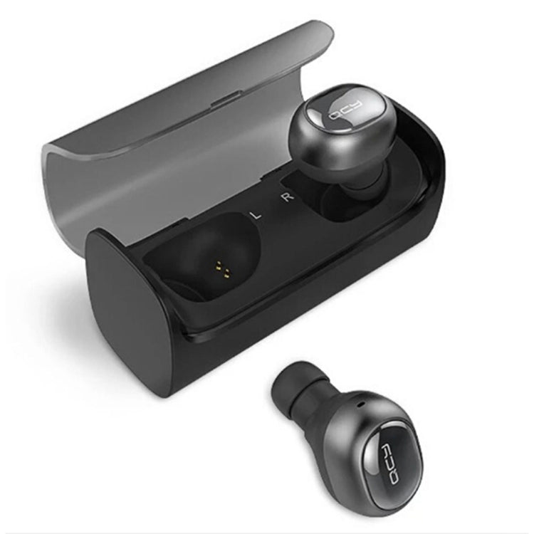 QCY Q29 Pro TWS Mini Wireless V4.1 Bluetooth Earphones with Mic, For iPad, iPhone, Galaxy, Huawei, Xiaomi, LG, HTC and Other Smart Phones(Black)