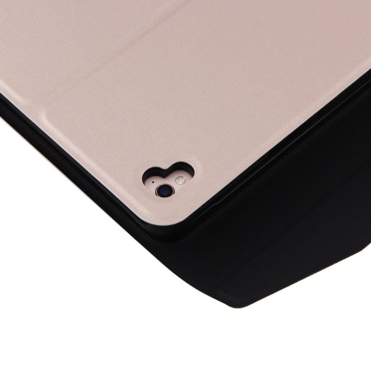 FT-1038E Detachable Bluetooth 3.0 Aluminum Alloy Keyboard + Lambskin Texture Leather Tablet Case for iPad Air / Air 2 / iPad Pro 9.7 inch, with Pen Slot / Water Repellent / Three-gear Angle Adjustment / Magnetic / Sleep Function