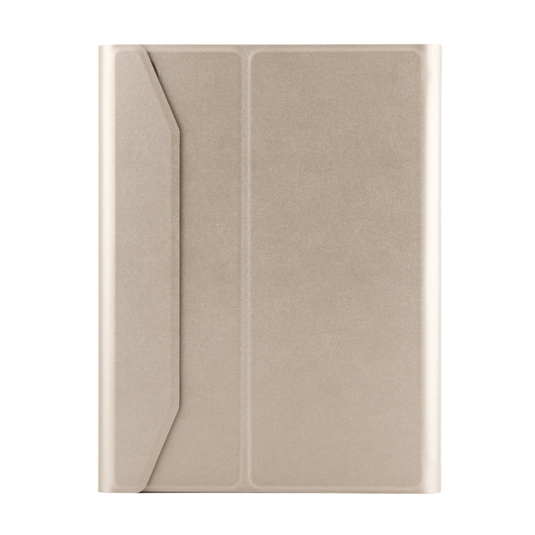 FT-1038E Detachable Bluetooth 3.0 Aluminum Alloy Keyboard + Lambskin Texture Leather Tablet Case for iPad Air / Air 2 / iPad Pro 9.7 inch, with Pen Slot / Water Repellent / Three-gear Angle Adjustment / Magnetic / Sleep Function