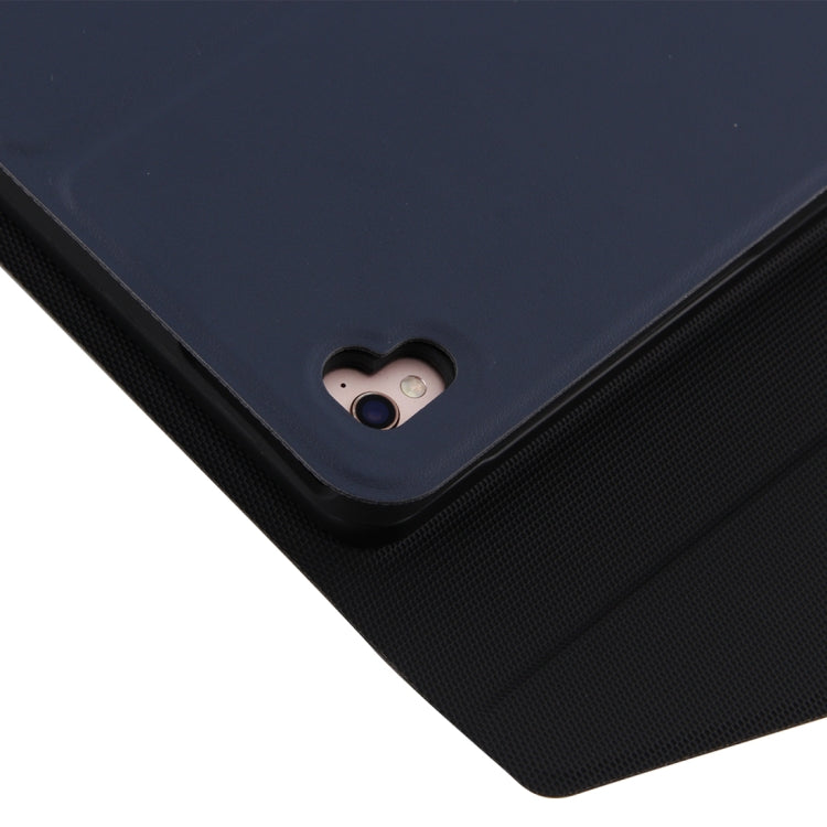 FT-1038E Detachable Bluetooth 3.0 Aluminum Alloy Keyboard + Lambskin Texture Leather Tablet Case for iPad Air / Air 2 / iPad Pro 9.7 inch, with Pen Slot / Water Repellent / Three-gear Angle Adjustment / Magnetic / Sleep Function