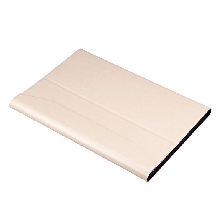 FT-1039B Detachable Bluetooth 3.0 Aluminum Alloy Keyboard + Lambskin Texture Leather Tablet Case for iPad Pro 10.5 inch / iPad Air (2019), with Water Repellent / Three-gear Angle Adjustment / Magnetic / Sleep Function