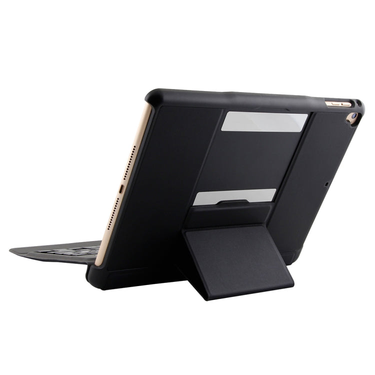 T-201D Detachable Bluetooth 3.0 Ultra-thin Keyboard + Lambskin Texture Leather Tablet Case for iPad Air / Air 2 / iPad Pro 9.7 inch, Support Multi-angle Adjustment / Backlight