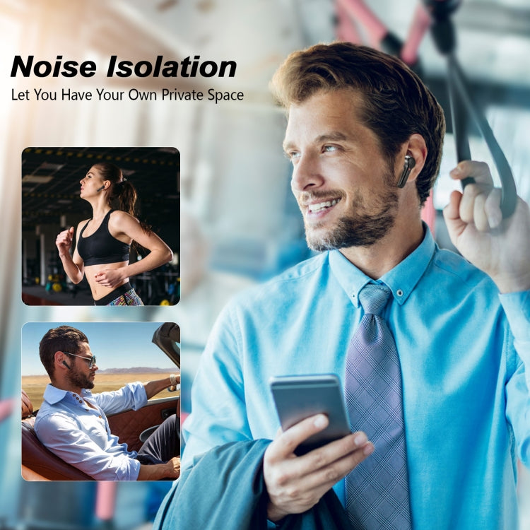 ES05 Bluetooth 5.1 ANC Noise Reduction True Wireless Stereo Bluetooth Earphone (Black)