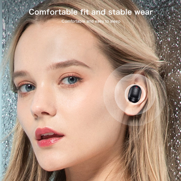 TG911 Bluetooth 5.0 Mini Invisible Intelligent Noise Reduction True Wireless Stereo Bluetooth Earphone