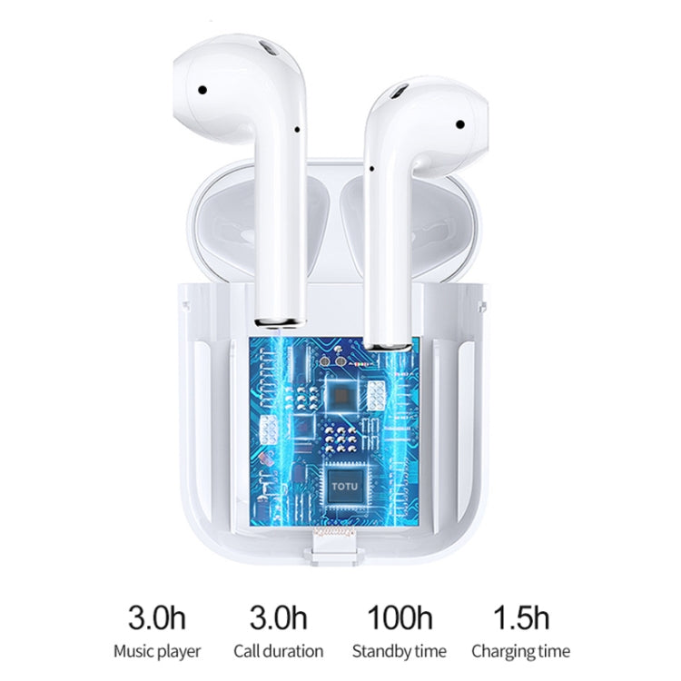 TOTU EAUB-040 Glory Series Bluetooth 5.0 TWS ANC Noise Cancelling Wireless Bluetooth Earphone Max Version With Light Sensor