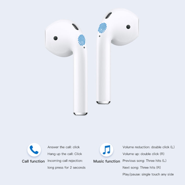TOTU EAUB-040 Glory Series Bluetooth 5.0 TWS ANC Noise Cancelling Wireless Bluetooth Earphone Max Version With Light Sensor