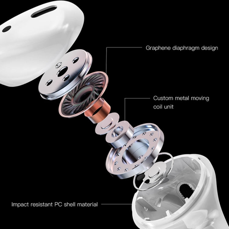 TOTU EAUB-040 Glory Series Bluetooth 5.0 TWS ANC Noise Cancelling Wireless Bluetooth Earphone Max Version With Light Sensor
