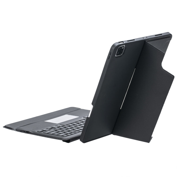 T12B-AS Detachable Rotating Backlit Touch Bluetooth Keyboard Case For iPad Air 13 2025 / Air 13 2024 / Pro 12.9 2022 2021 2020 2018