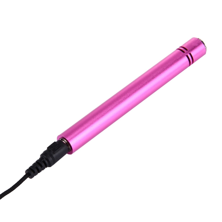 Mini Home KTV Handheld Microphone for Smart Phone, Tablet or Other Audio Device with 3.5mm Earphone Port, Cable Length: 1.2M