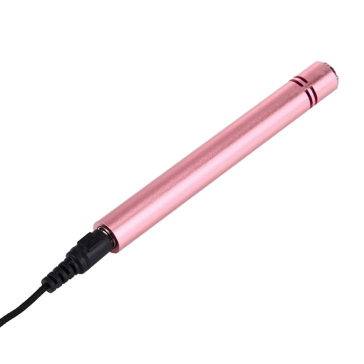 Mini Home KTV Handheld Microphone for Smart Phone, Tablet or Other Audio Device with 3.5mm Earphone Port, Cable Length: 1.2M
