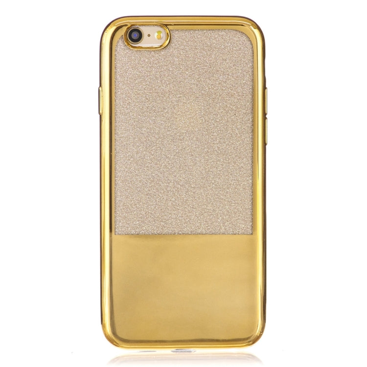 For iPhone 6 & 6S Electroplating Mirror TPU Protective Back Cover Case