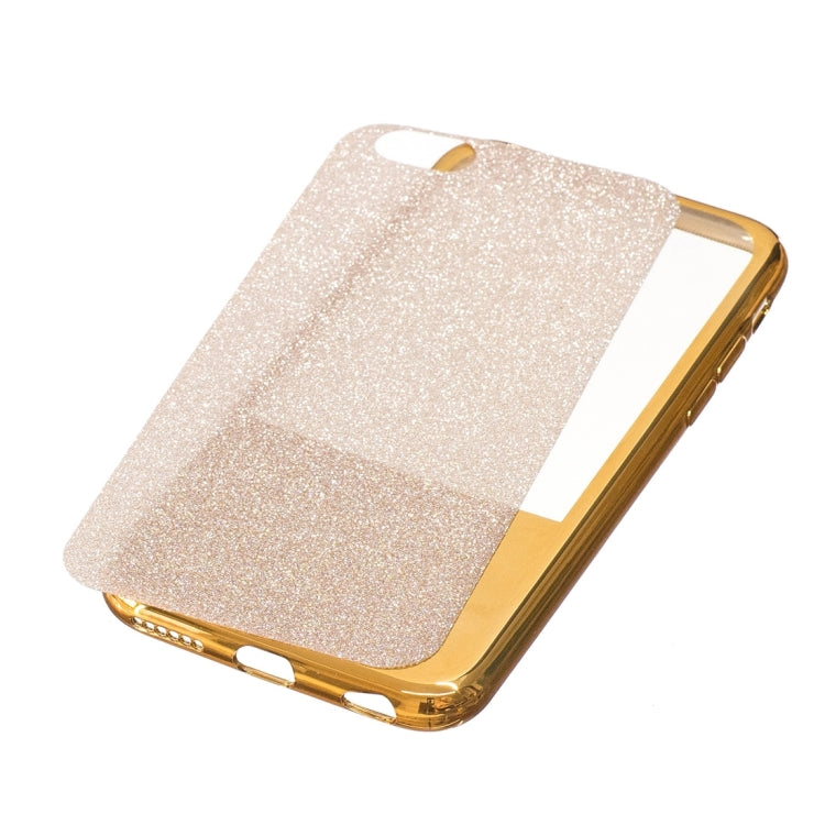 For iPhone 6 & 6S Electroplating Mirror TPU Protective Back Cover Case