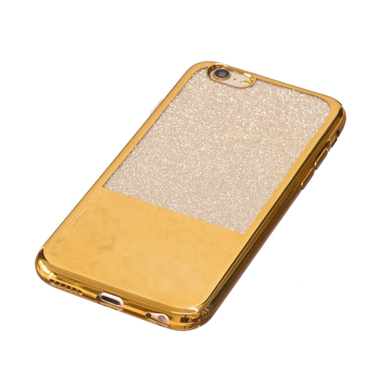 For iPhone 6 & 6S Electroplating Mirror TPU Protective Back Cover Case