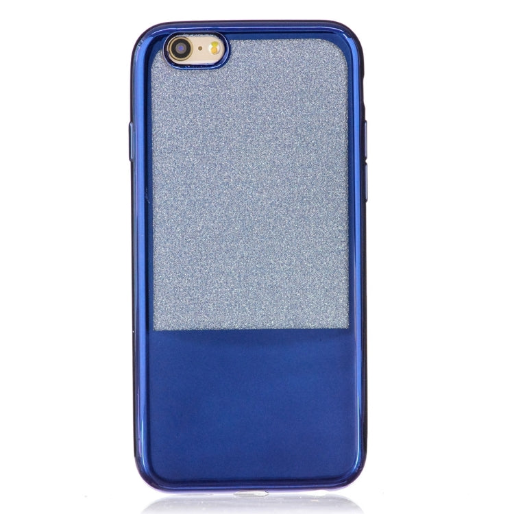 For iPhone 6 & 6S Electroplating Mirror TPU Protective Back Cover Case