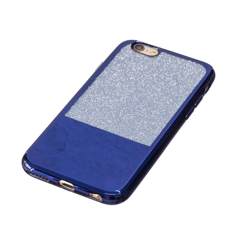 For iPhone 6 & 6S Electroplating Mirror TPU Protective Back Cover Case