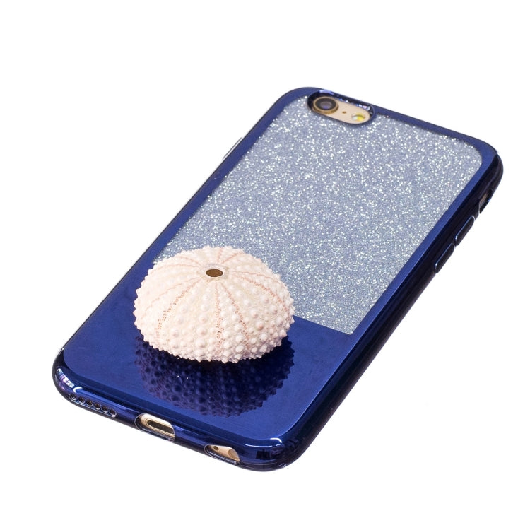 For iPhone 6 & 6S Electroplating Mirror TPU Protective Back Cover Case