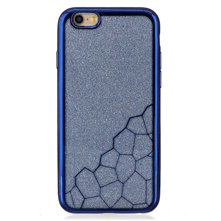 For iPhone 6 & 6s Electroplating Small Cubes TPU Protective Back Cover Case