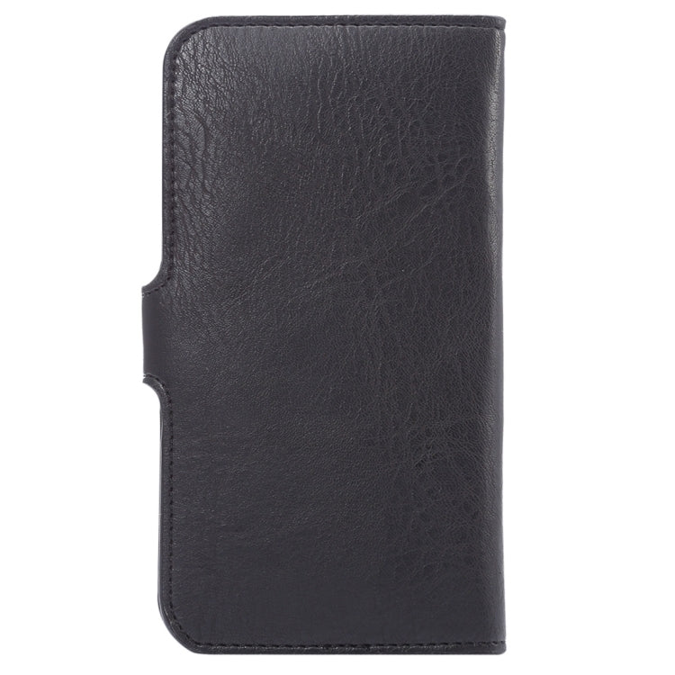 5.3 inch Universal Elephant Skin Texture Carry Case with Wallet & Card Slots for iPhone X / 6 & 6s / 5 & 5S & 5C, Galaxy S7 / S6, etc.