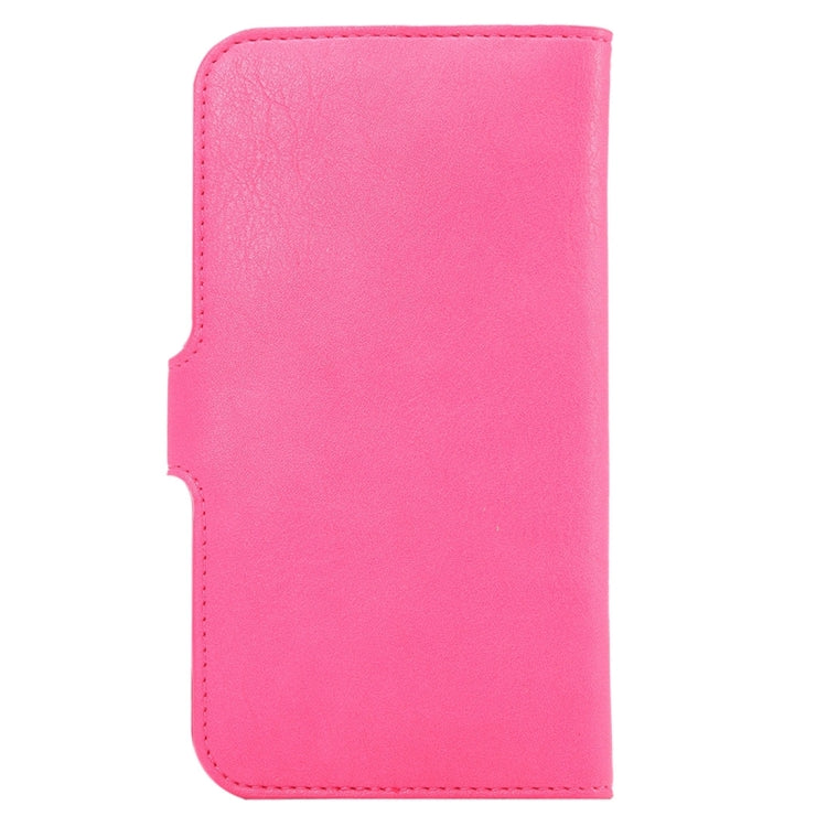 5.3 inch Universal Elephant Skin Texture Carry Case with Wallet & Card Slots for iPhone X / 6 & 6s / 5 & 5S & 5C, Galaxy S7 / S6, etc.