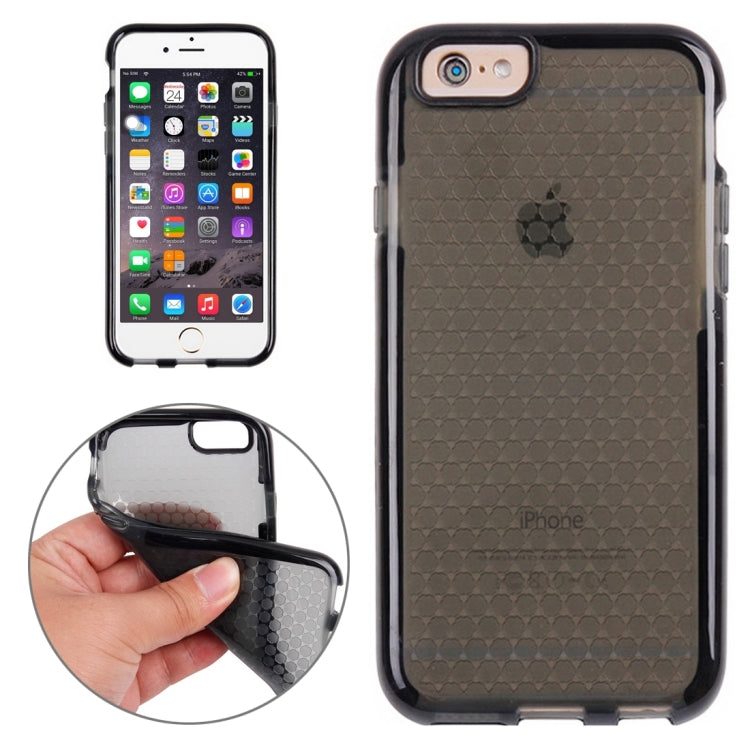 For iPhone 6 & 6s Honeycomb Texture TPU Protective Case