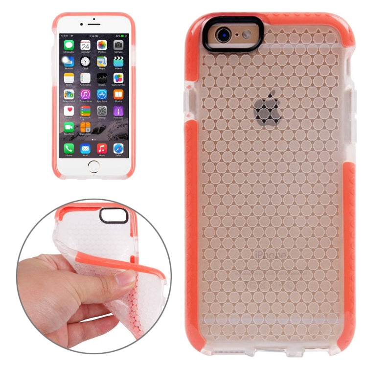 For iPhone 6 & 6s Honeycomb Texture TPU Protective Case