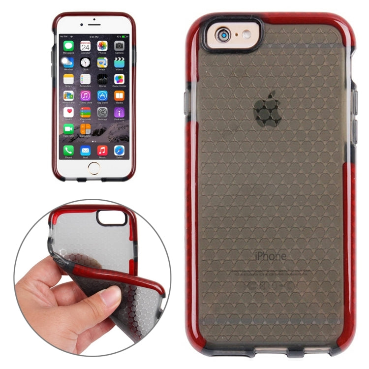For iPhone 6 & 6s Honeycomb Texture TPU Protective Case