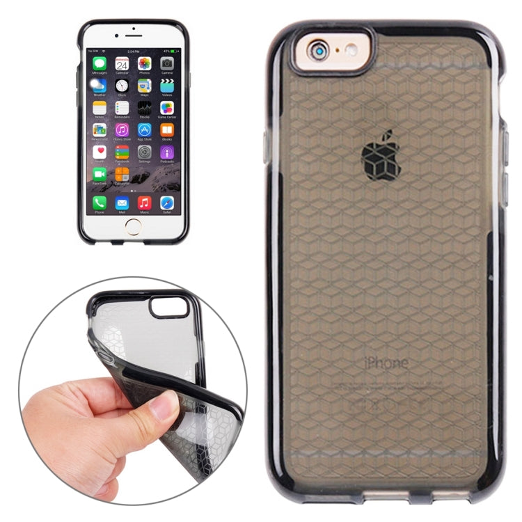 For iPhone 6 & 6s Tridimensional Diamond Pattern TPU Protective Case