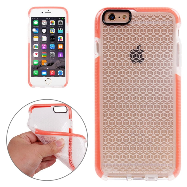 For iPhone 6 & 6s Tridimensional Diamond Pattern TPU Protective Case