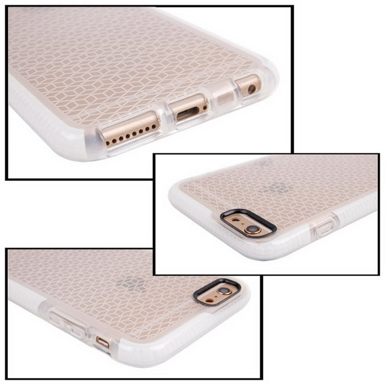 For iPhone 6 & 6s Tridimensional Diamond Pattern TPU Protective Case