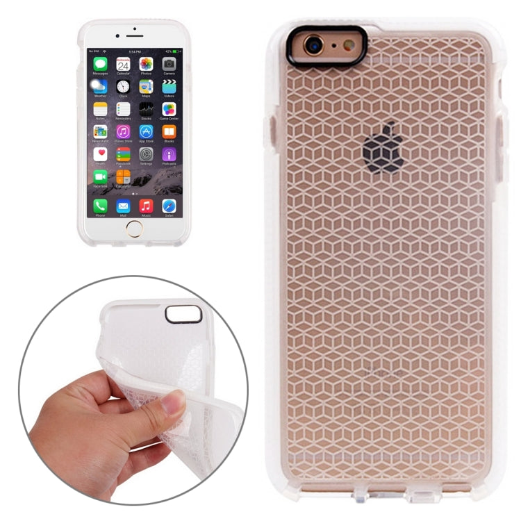 For iPhone 6 & 6s Tridimensional Diamond Pattern TPU Protective Case