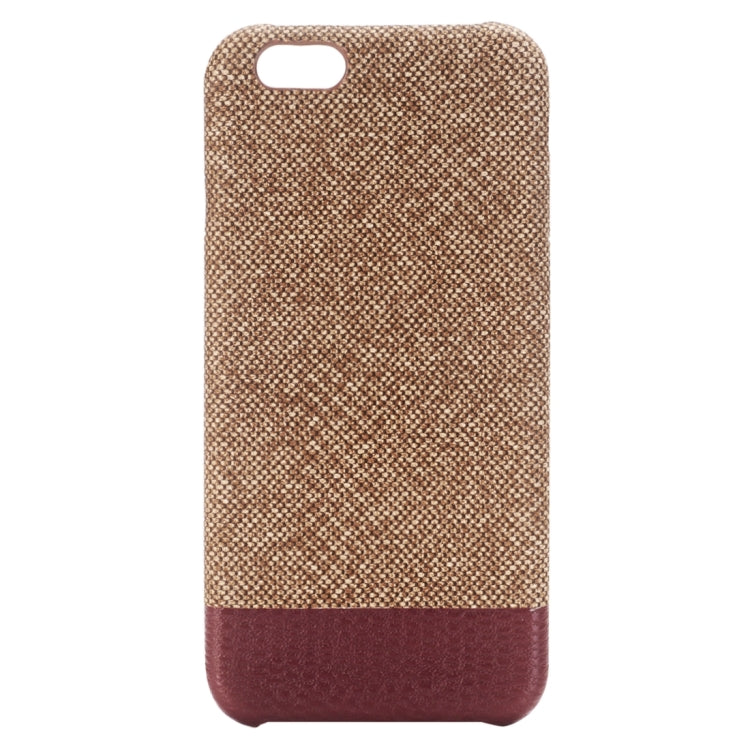 For iPhone 6 & 6s Cross Texture Protective Back Case