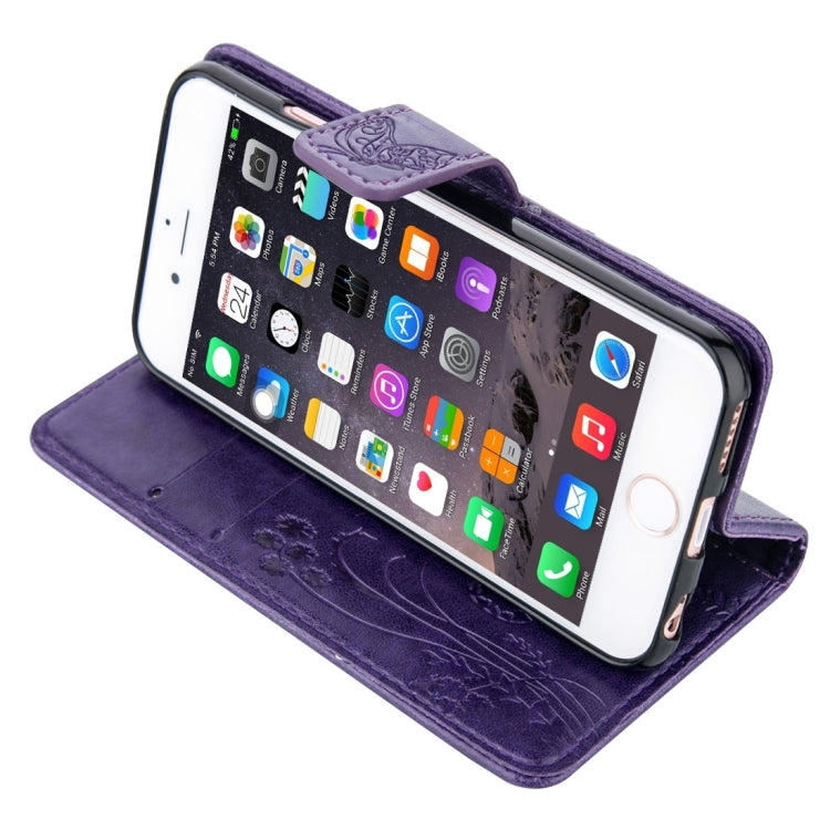 For iPhone 6 & 6s Crazy Horse Texture Printing Horizontal Flip Leather Case with Holder & Card Slots & Wallet & Lanyard