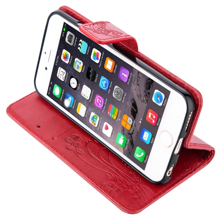 For iPhone 6 & 6s Crazy Horse Texture Printing Horizontal Flip Leather Case with Holder & Card Slots & Wallet & Lanyard
