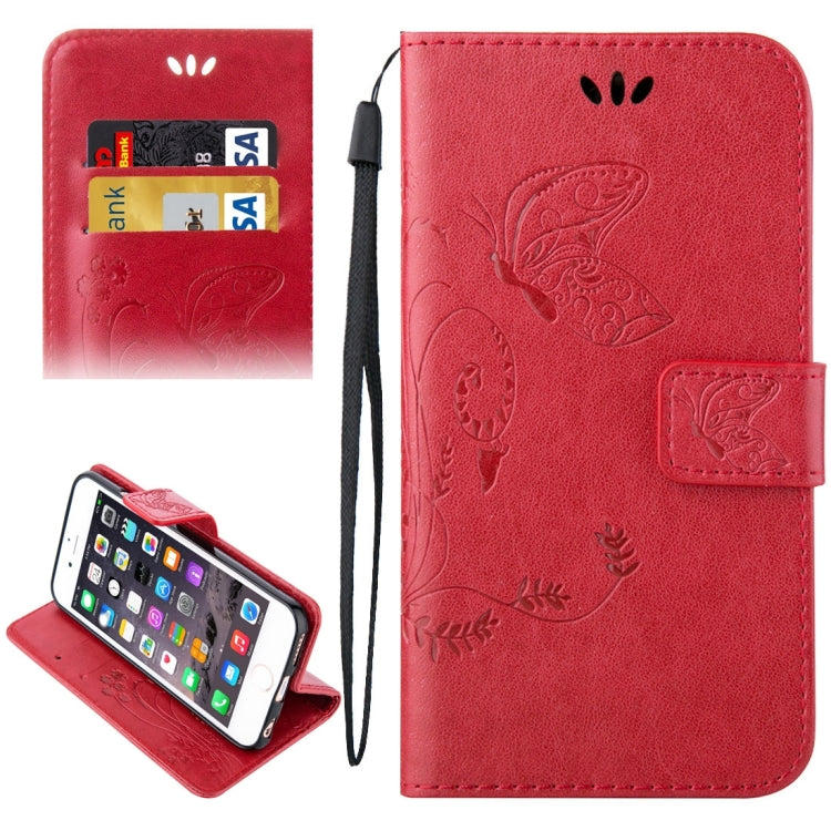 For iPhone 6 & 6s Crazy Horse Texture Printing Horizontal Flip Leather Case with Holder & Card Slots & Wallet & Lanyard