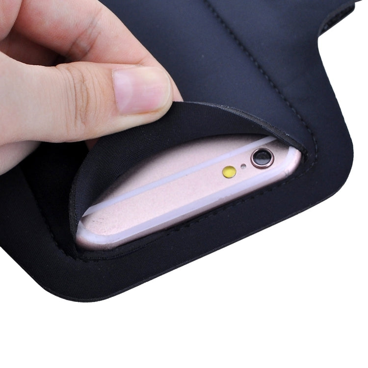 For iPhone 6 & 6s Single Buckle Sport Armband Case with LED