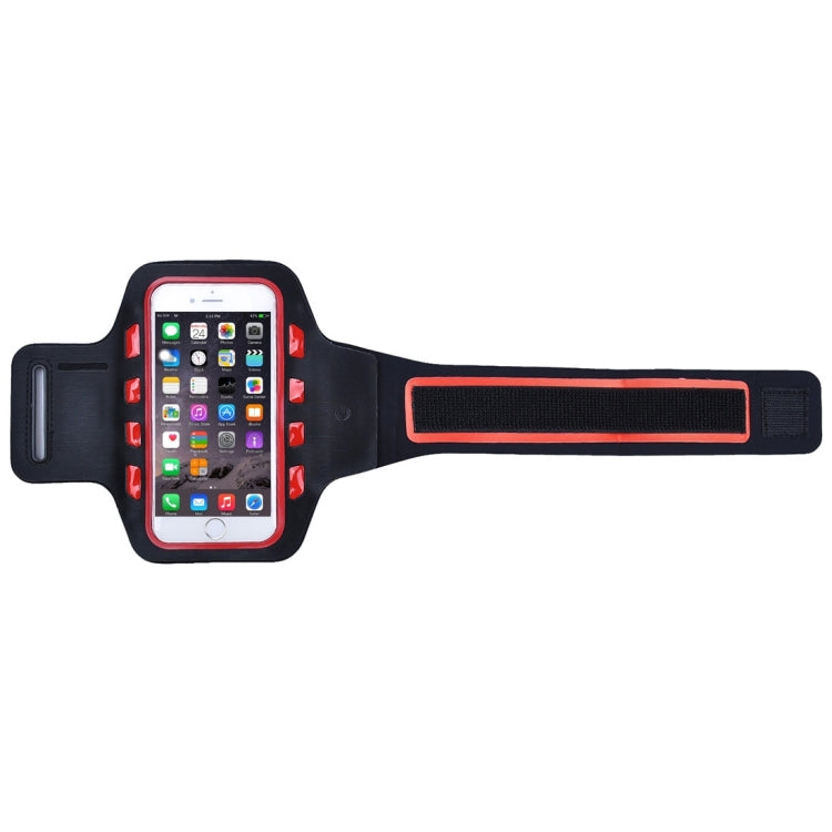 For iPhone 6 & 6s Single Buckle Sport Armband Case with LED