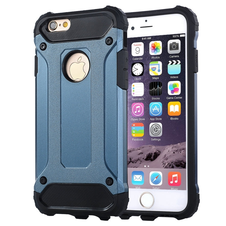 For iPhone 6 & 6s Steel Armor TPU + PC Combination Case