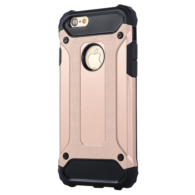 For iPhone 6 & 6s Steel Armor TPU + PC Combination Case