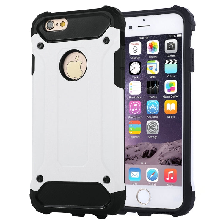 For iPhone 6 & 6s Steel Armor TPU + PC Combination Case