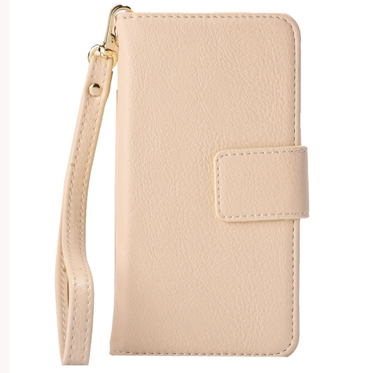For iPhone 6 & 6s Business Wallet Style Horizontal Flip Leather Case with Photo Frame & Holder & Card Slots & Lanyard